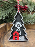 Farm Wood Ornament