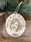 Betty Wood Ornament