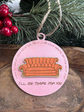 Friends Wood Ornament