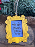 Friends Wood Ornament