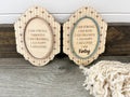 Vintage Bow Affirmation Mini Sign