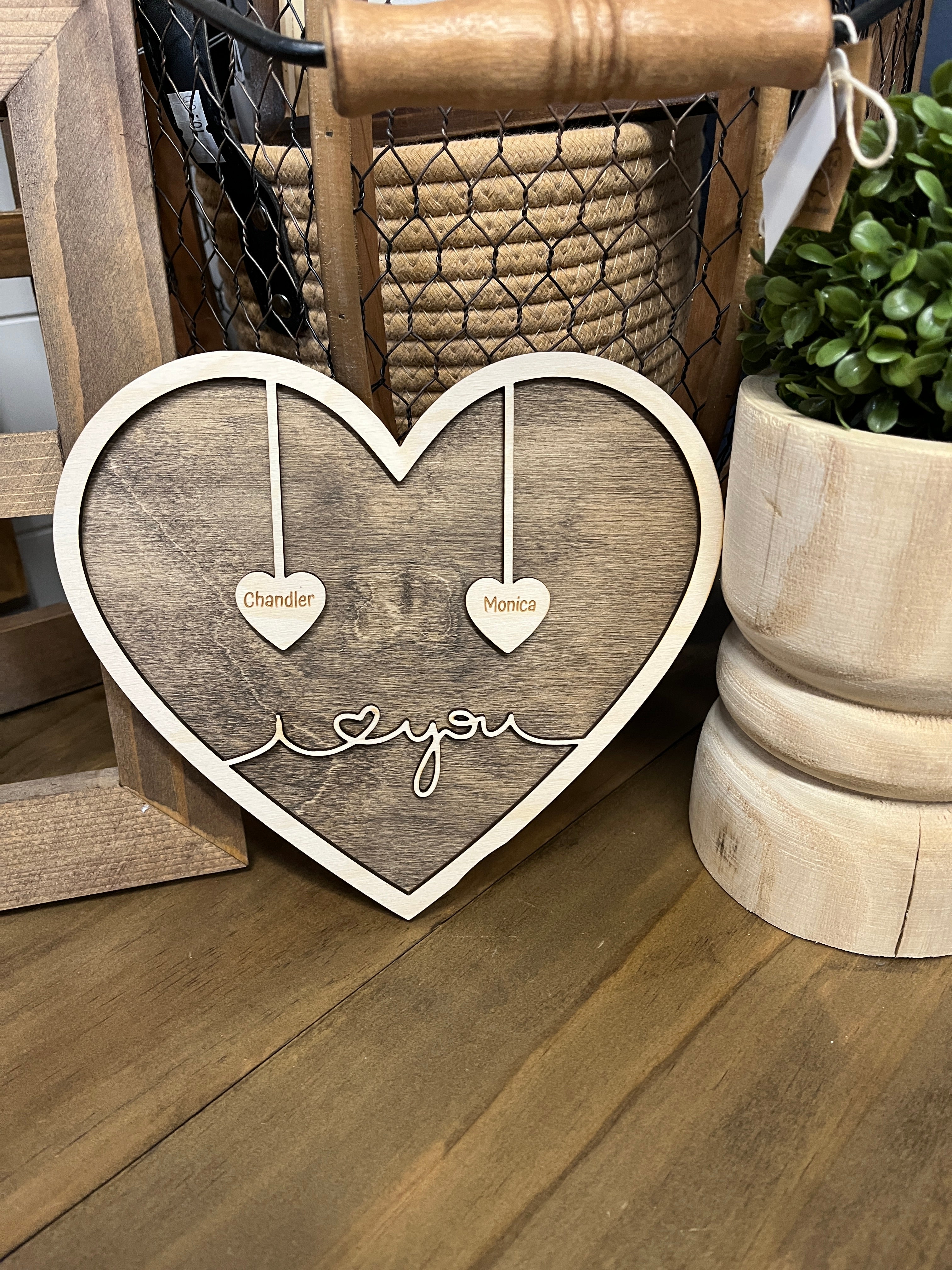Couples I Love You Heart Sign