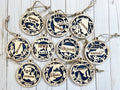 H-M State Wood Ornaments