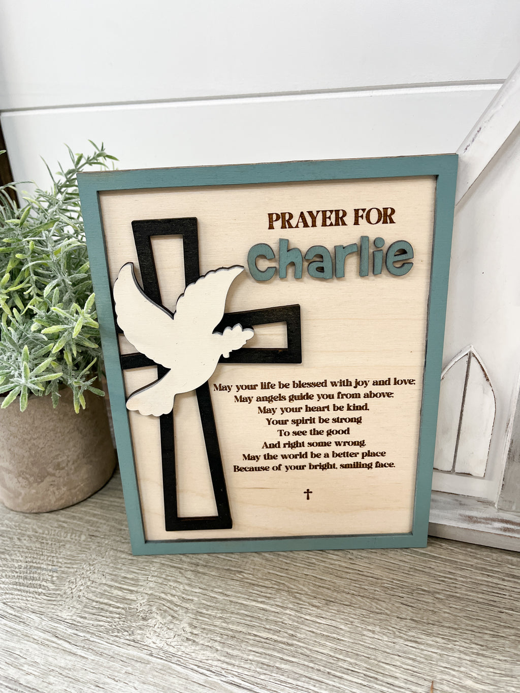 Baptism First Communion Confirmation Religious Prayer Gift