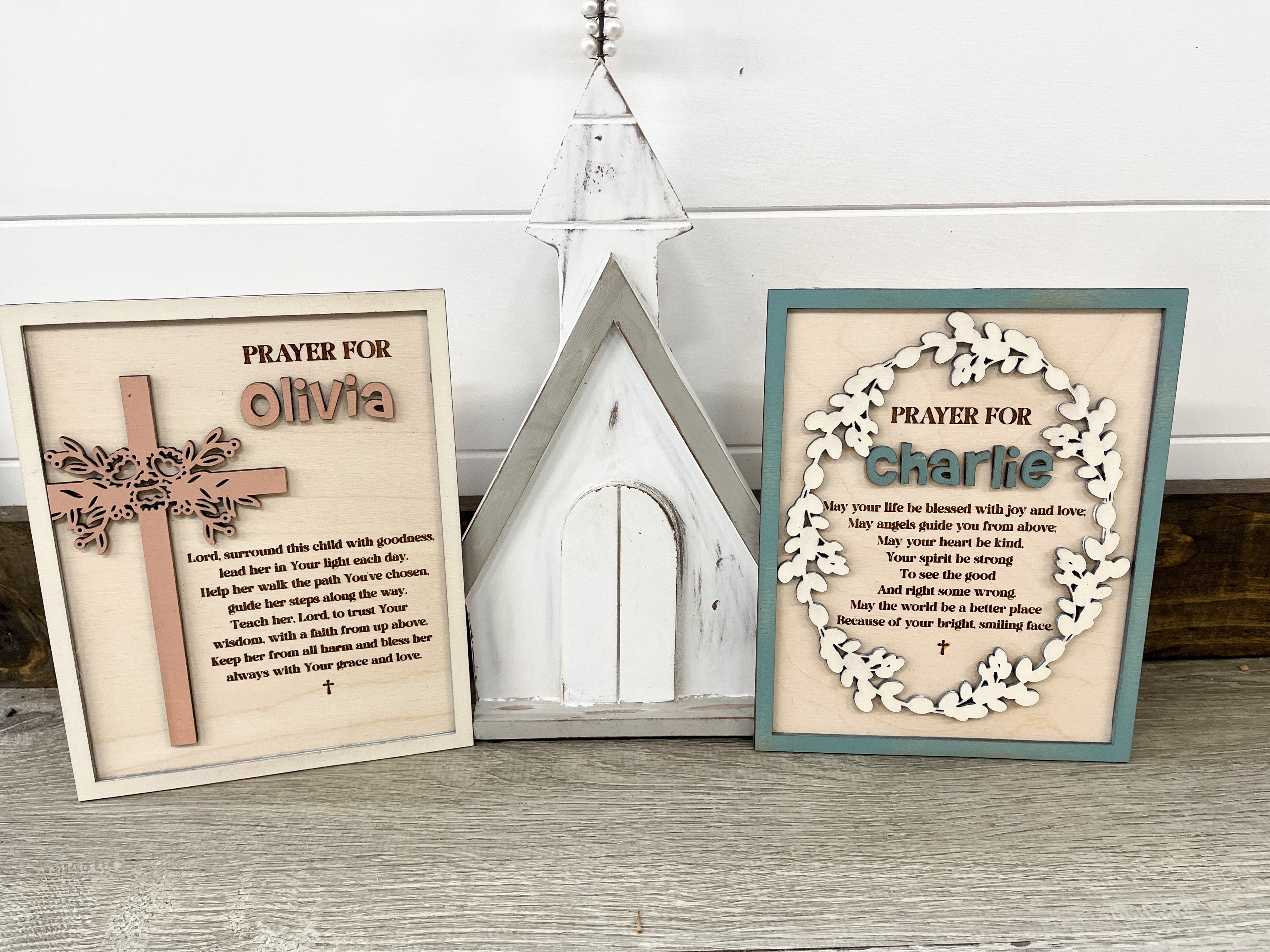 Baptism First Communion Confirmation Prayer Sign