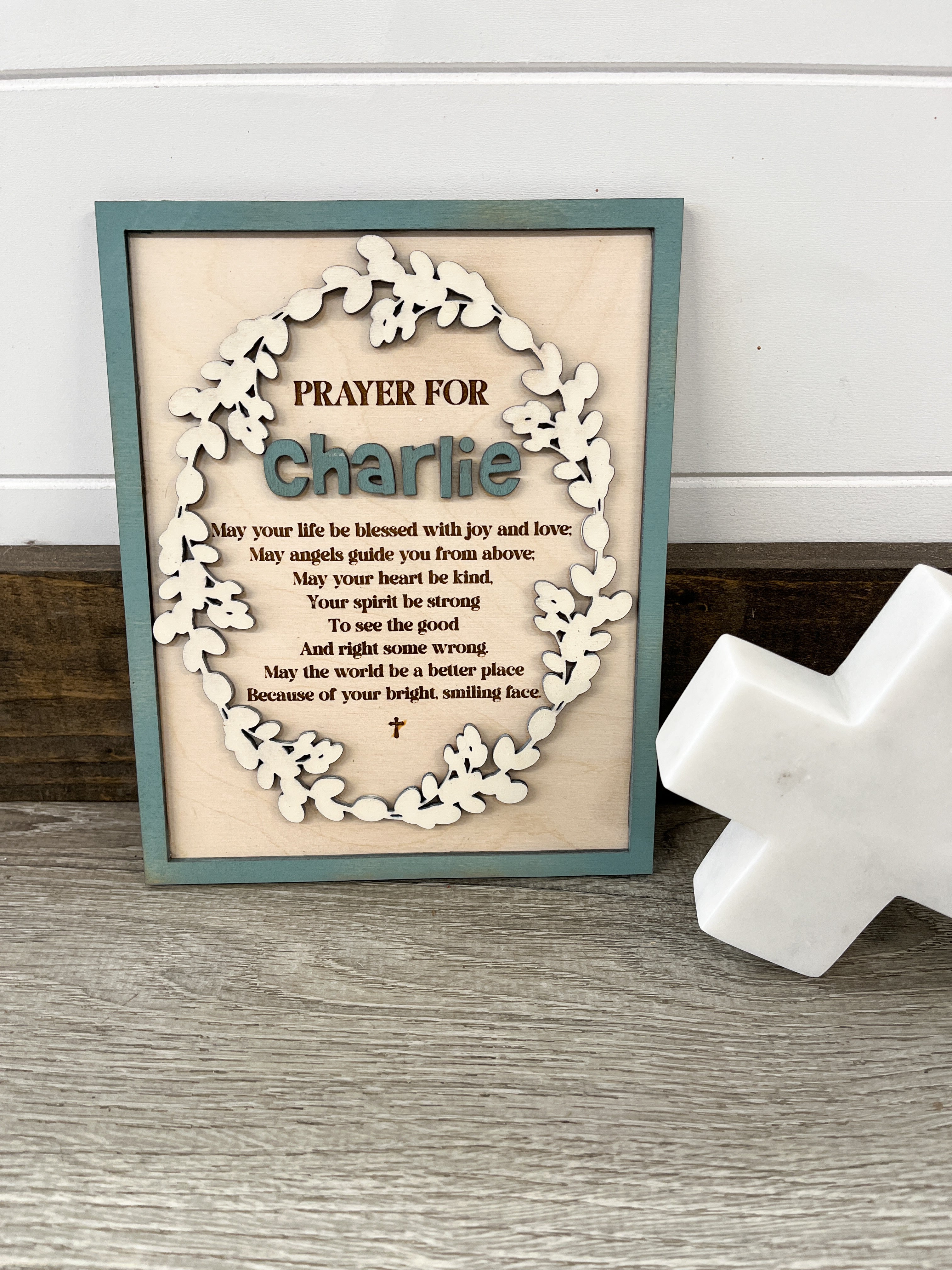 Baptism First Communion Confirmation Prayer Sign