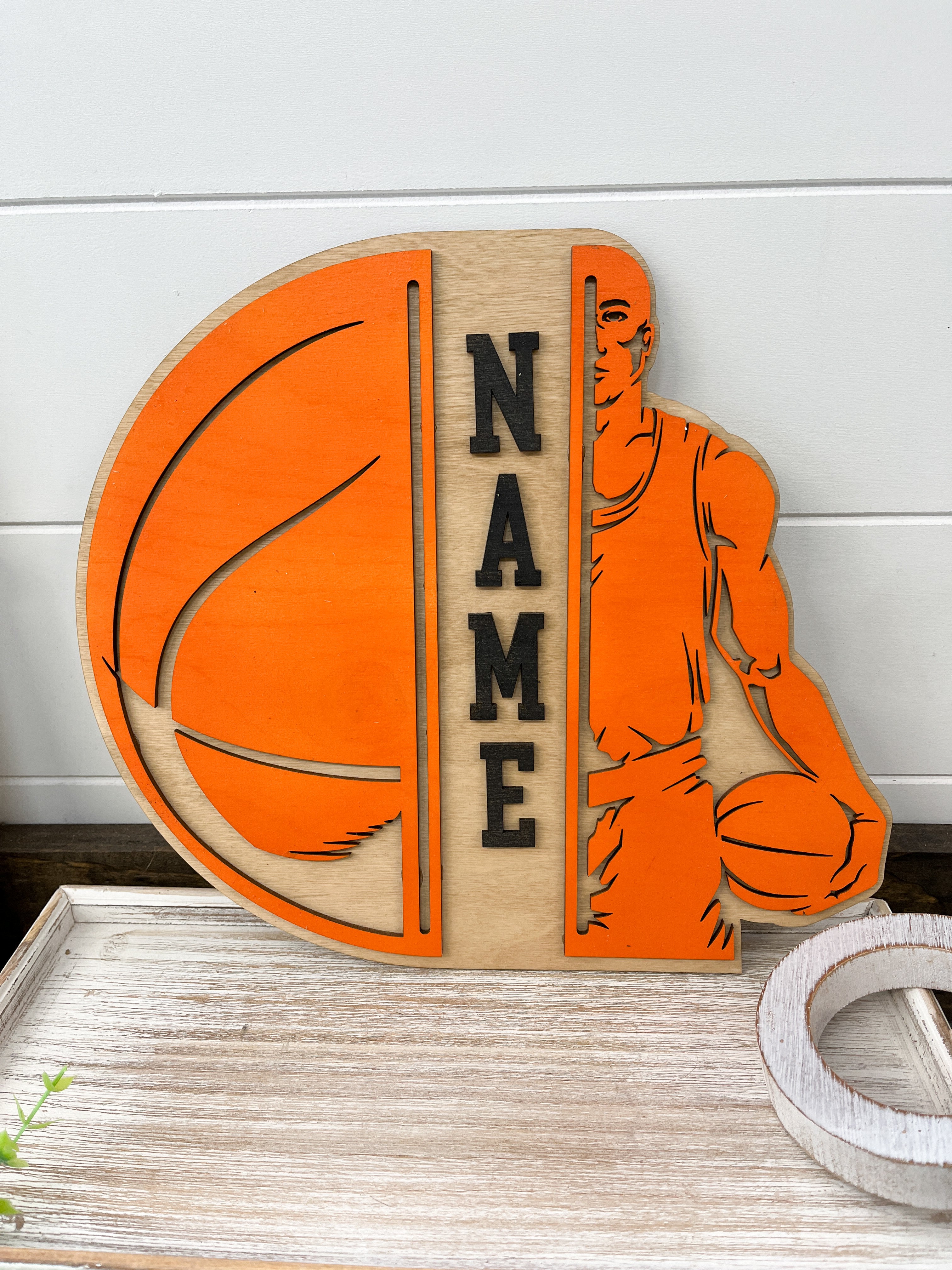 Sport Split View Personalized Sign