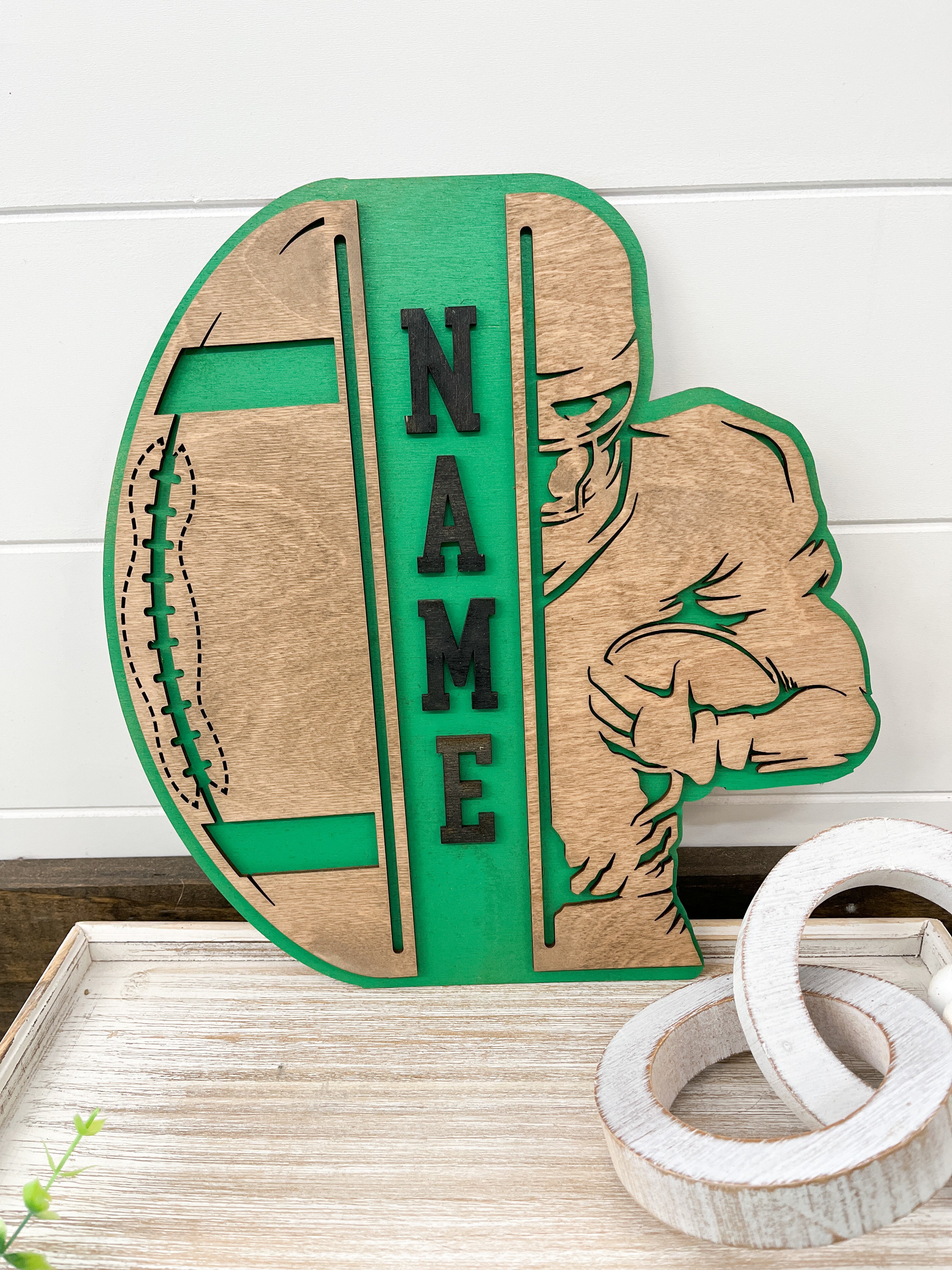 Sport Split View Personalized Sign