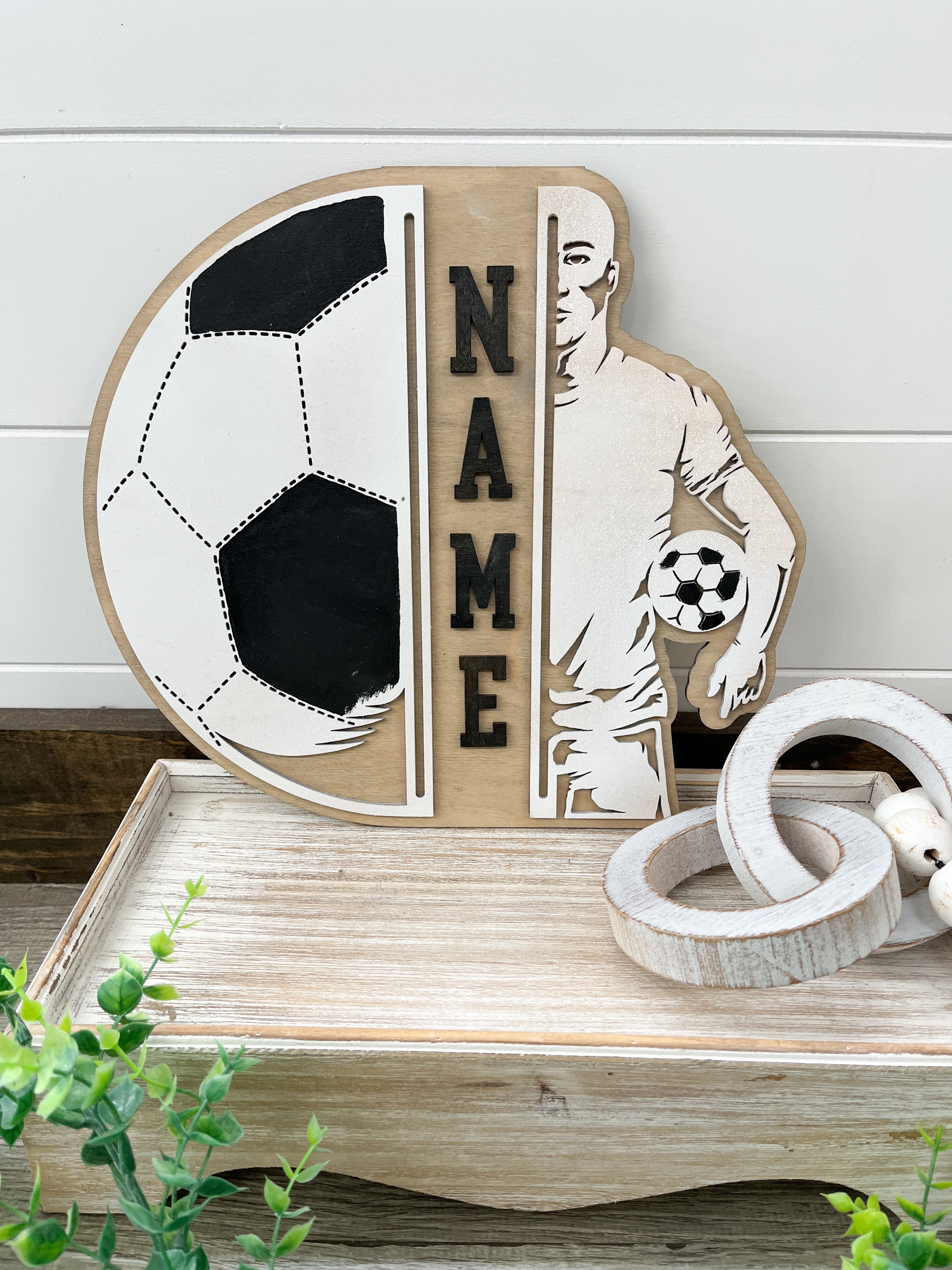 Sport Split View Personalized Sign