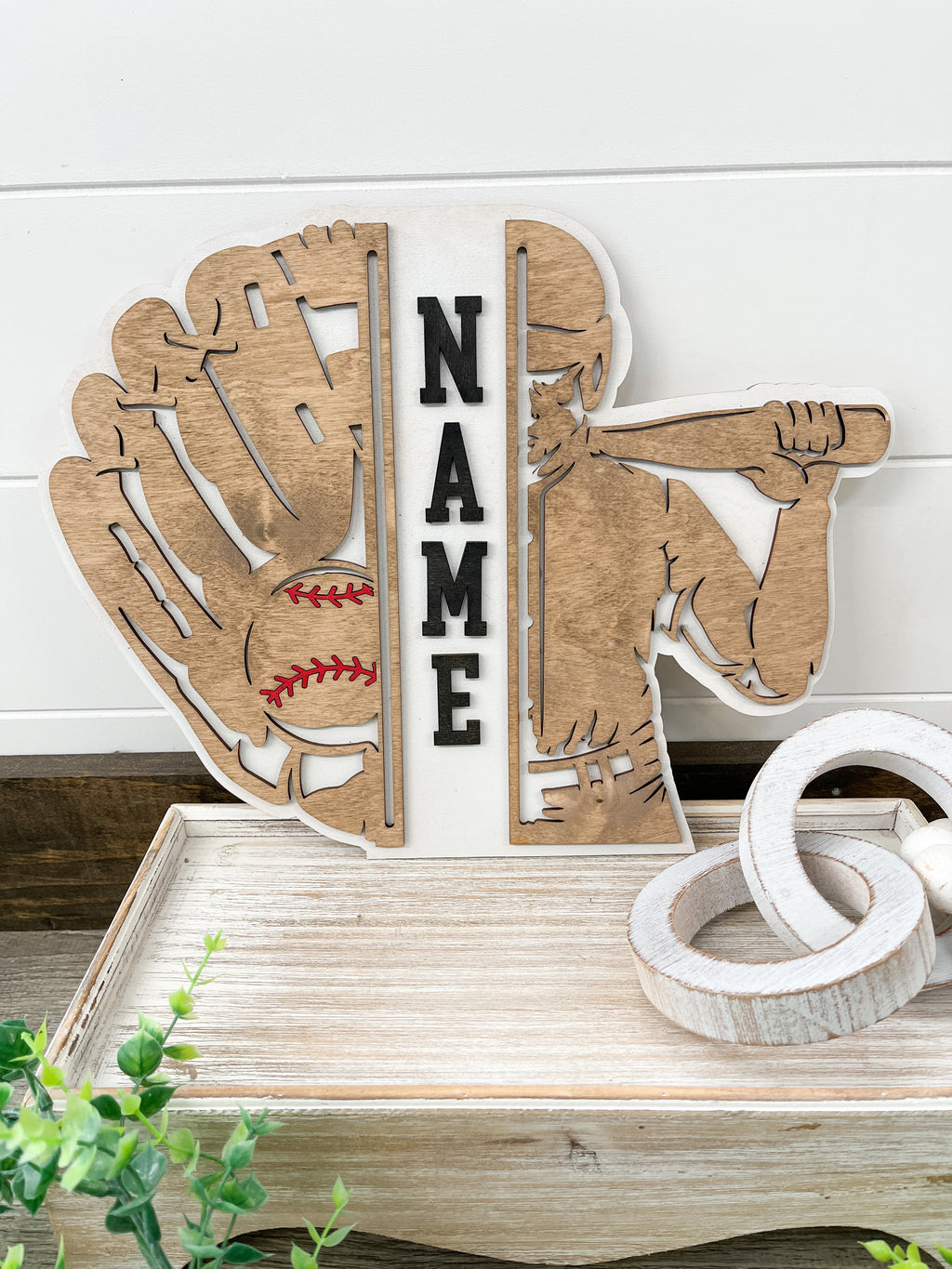 Sport Split View Personalized Sign