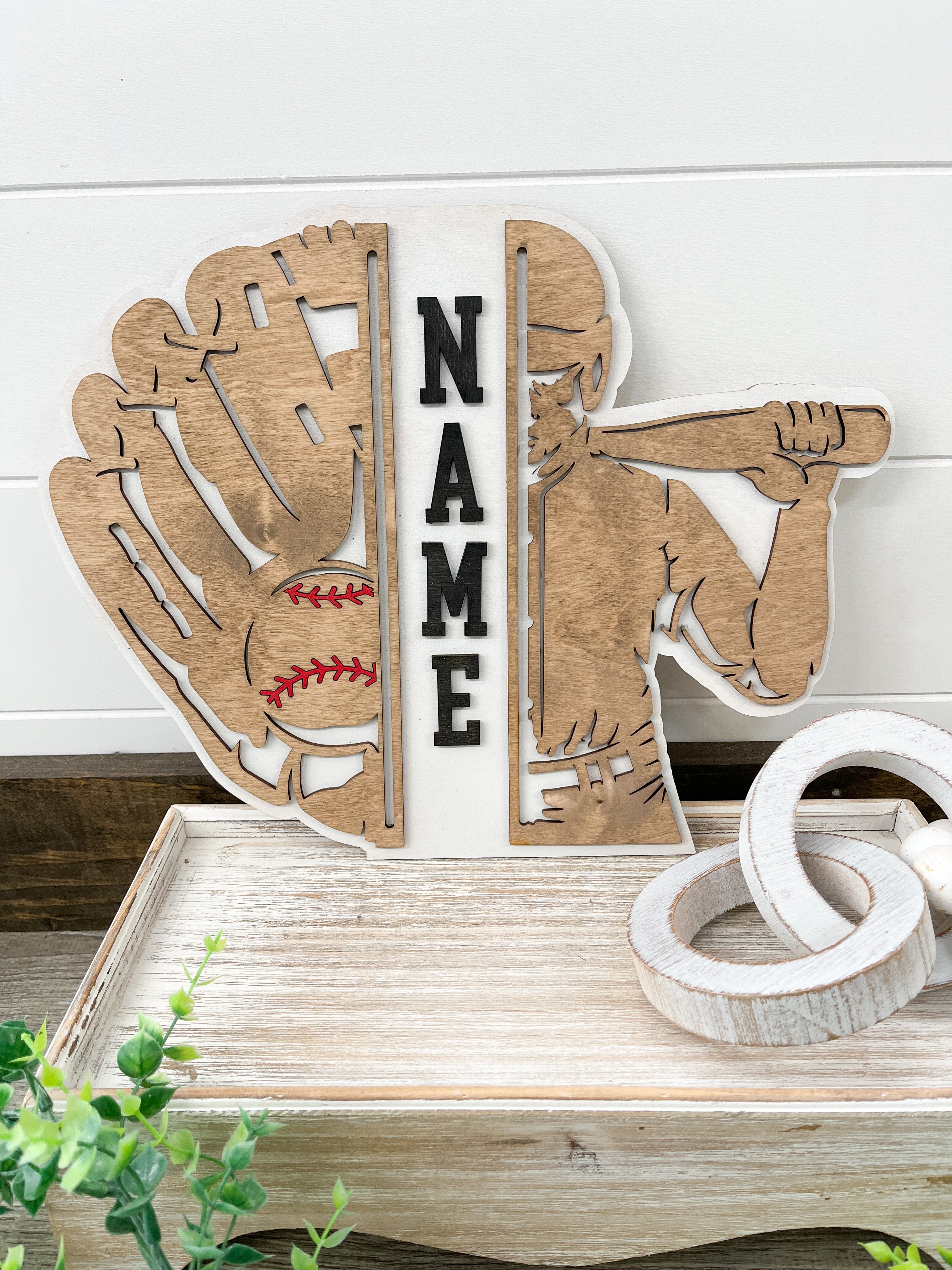 Sport Split View Personalized Sign