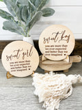 Sweet Boy/Girl Photo Prop