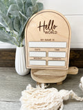 Hello World Sign