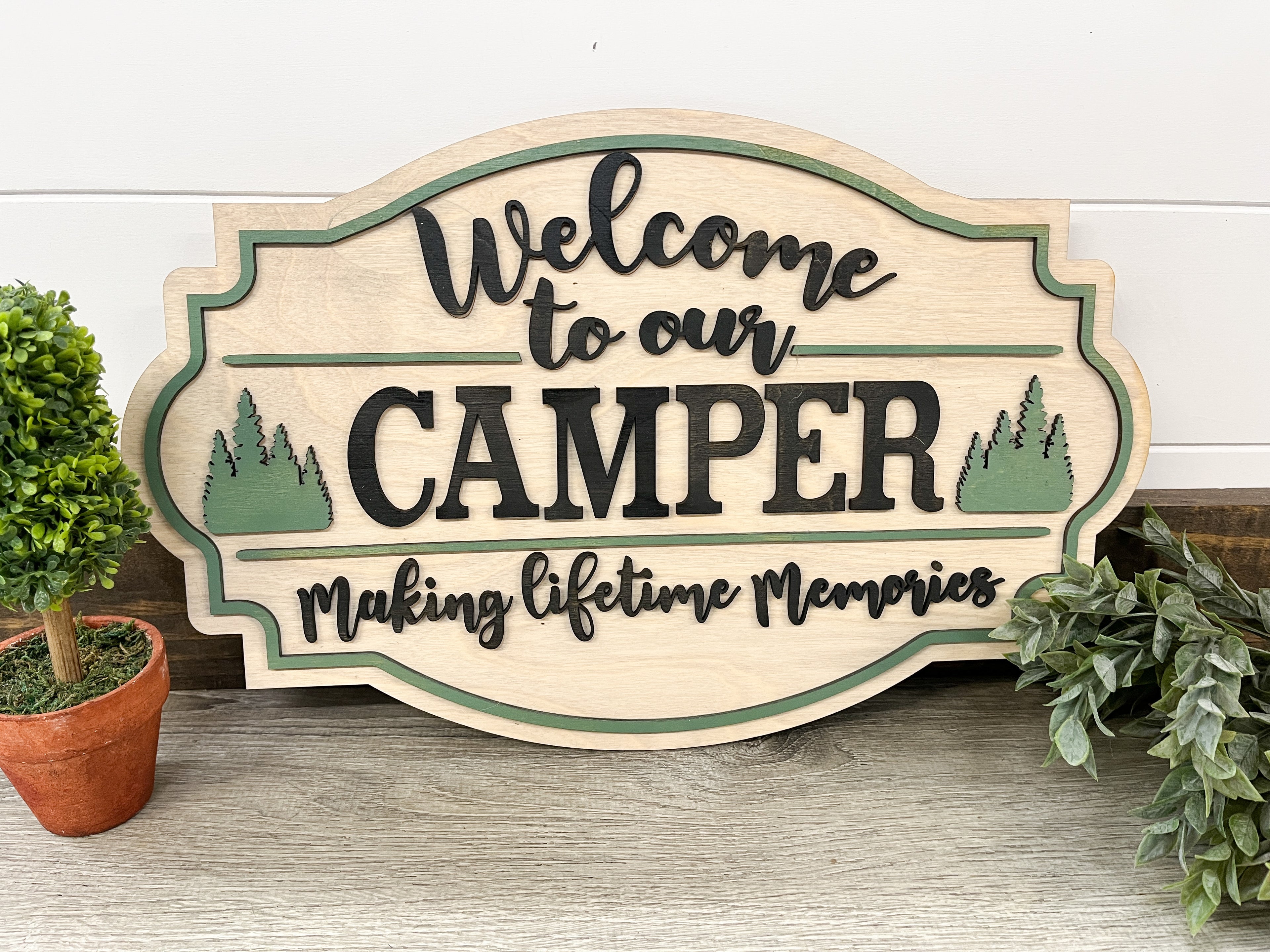 Camper Sign