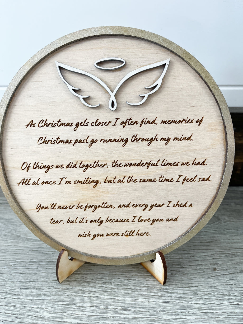 Christmas Memorial Sign