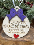 Friendship Wood Ornament