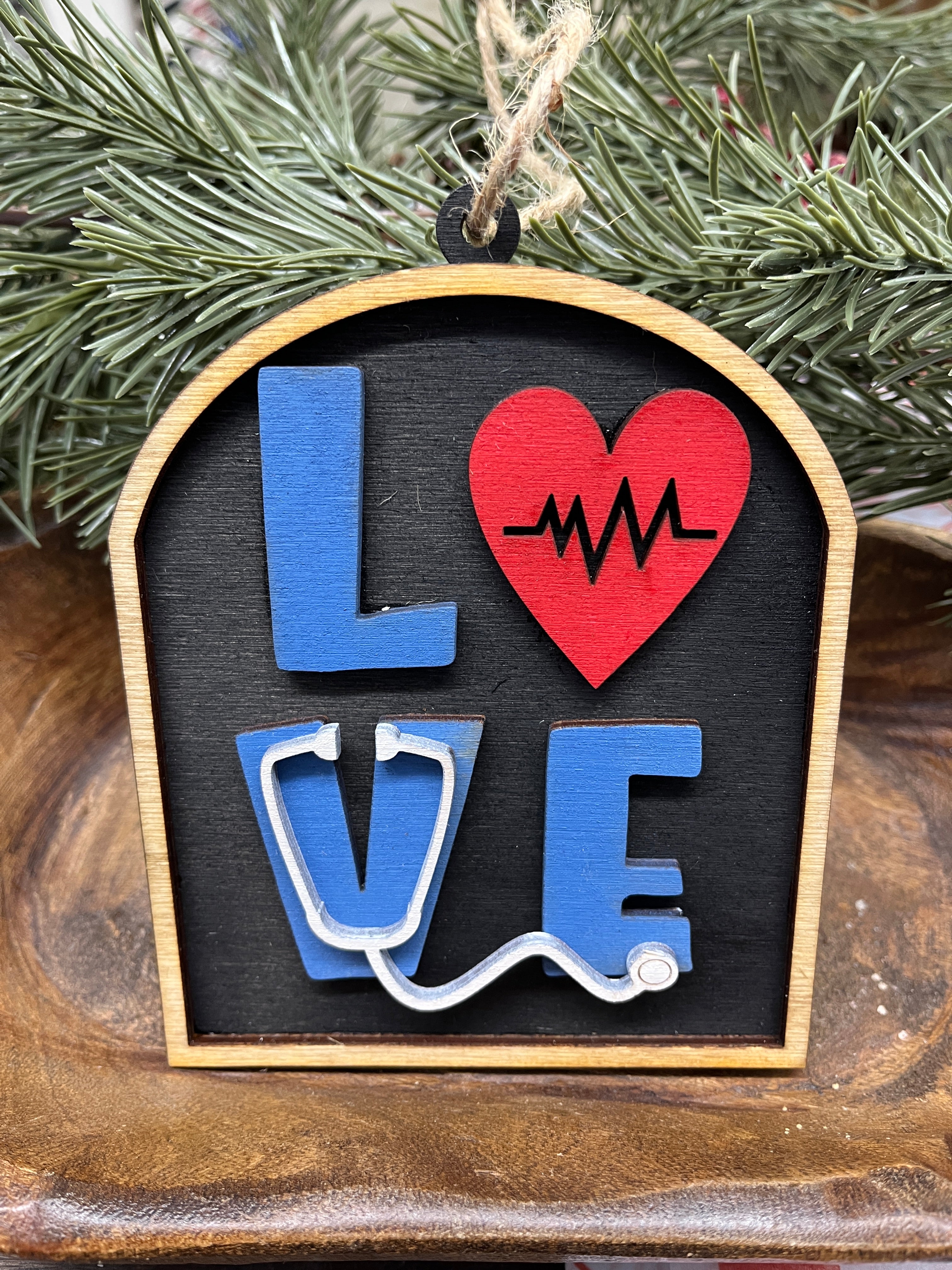 Nurse Wood Ornament