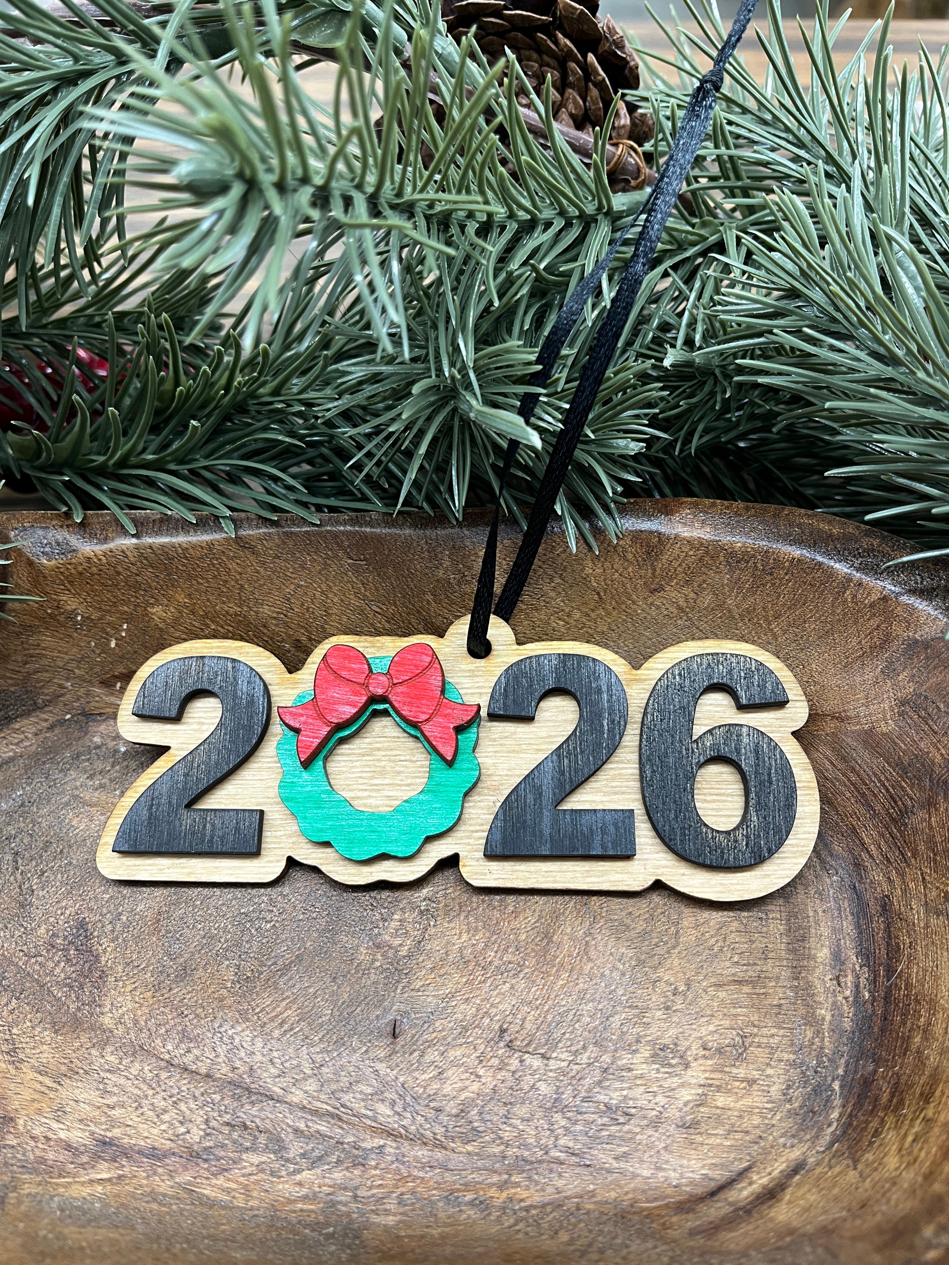 2026 Wood Ornament