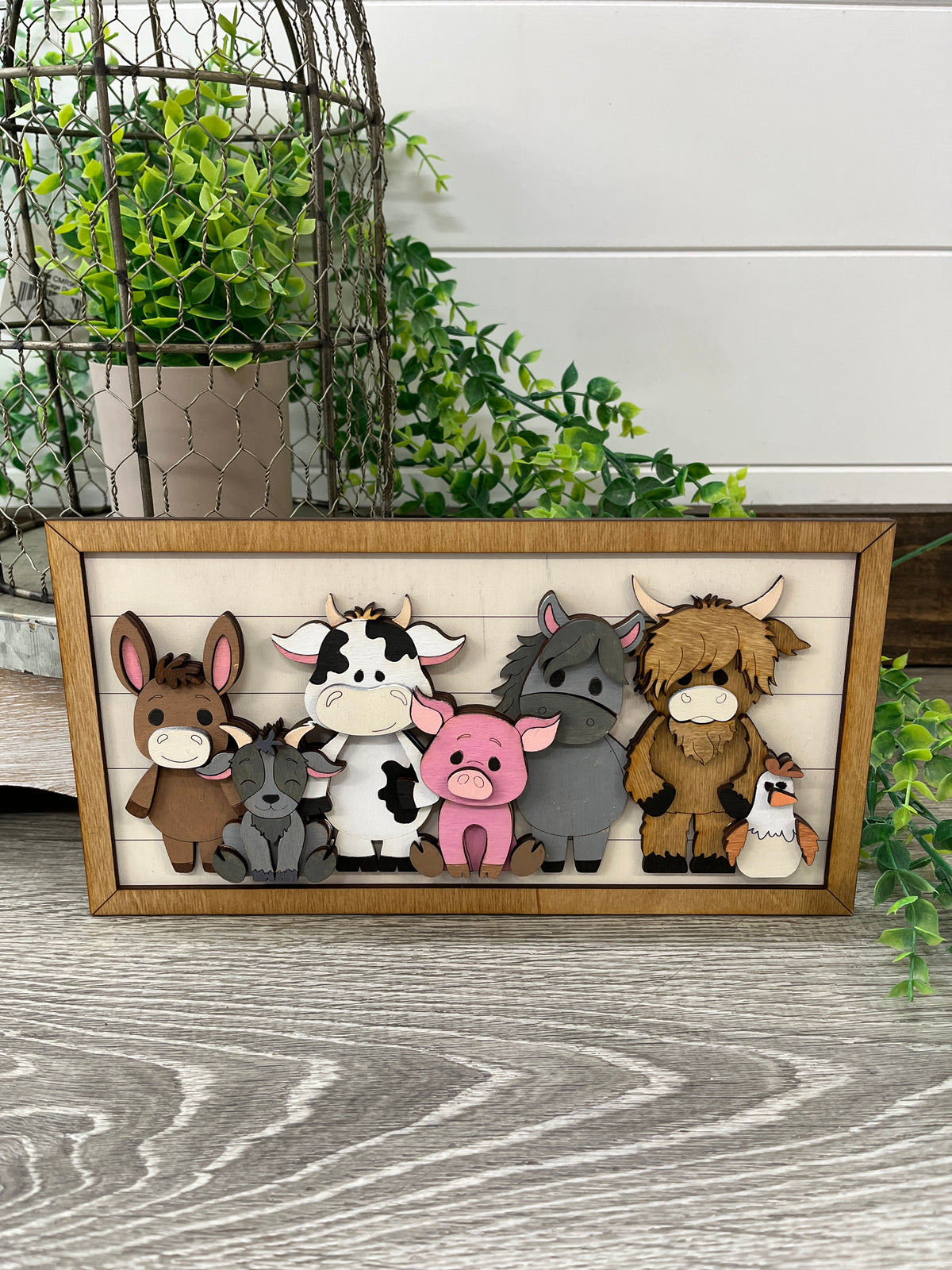 Farm Animals Sign