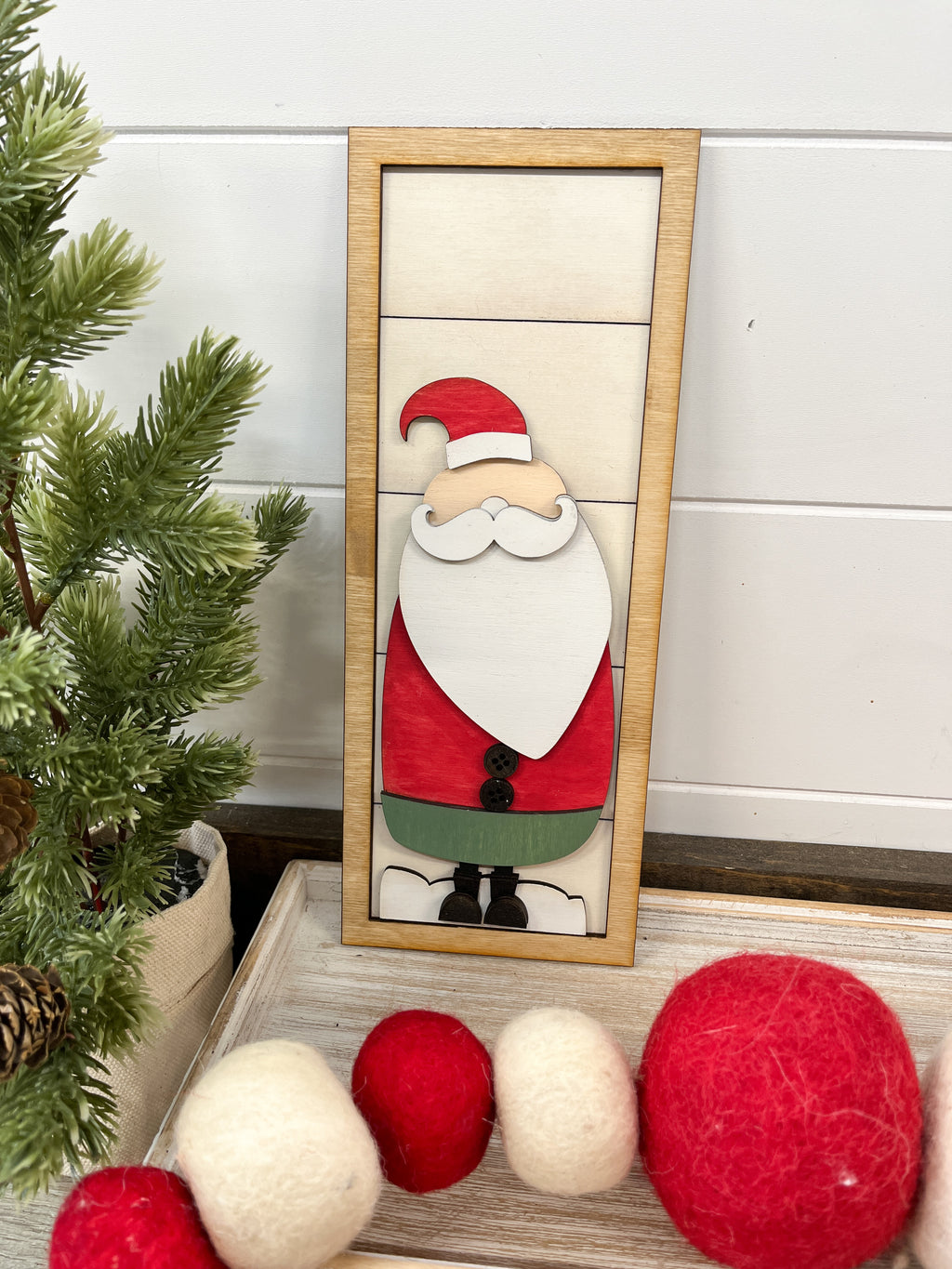 Santa and Reindeer Signs