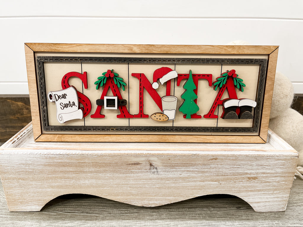 Santa sign