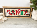 Santa sign