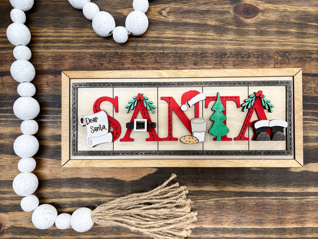 Santa sign