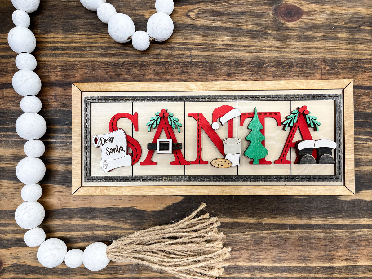 Santa sign