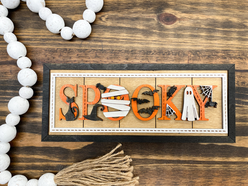 Halloween Spooky Sign