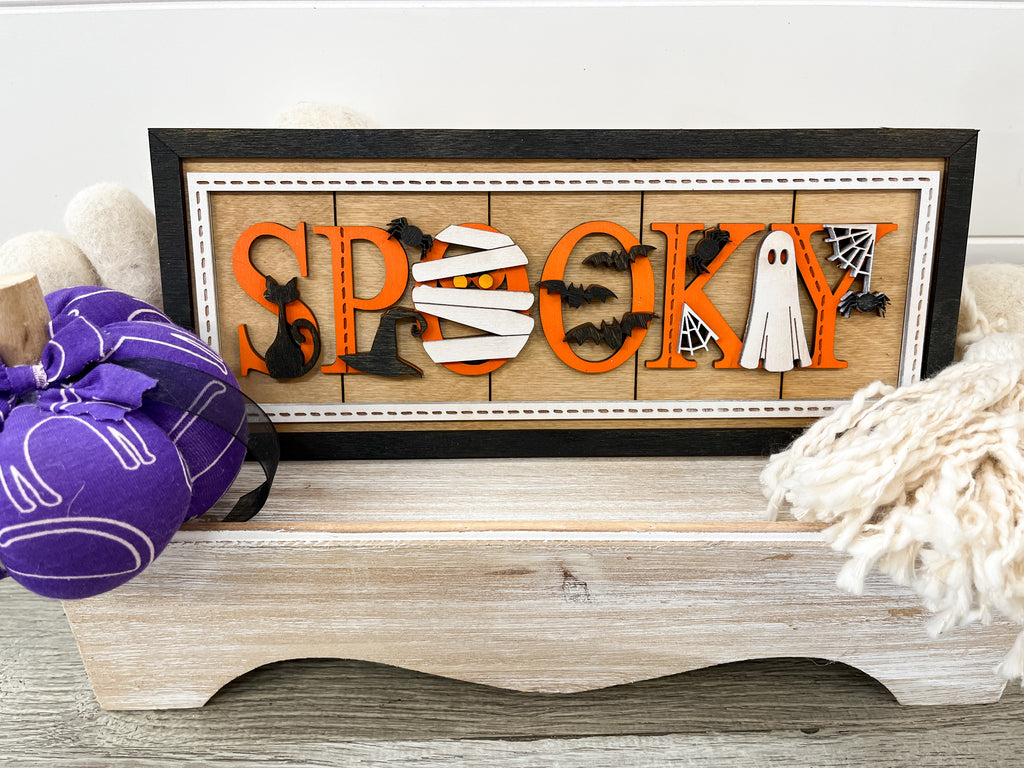 Halloween Spooky Sign