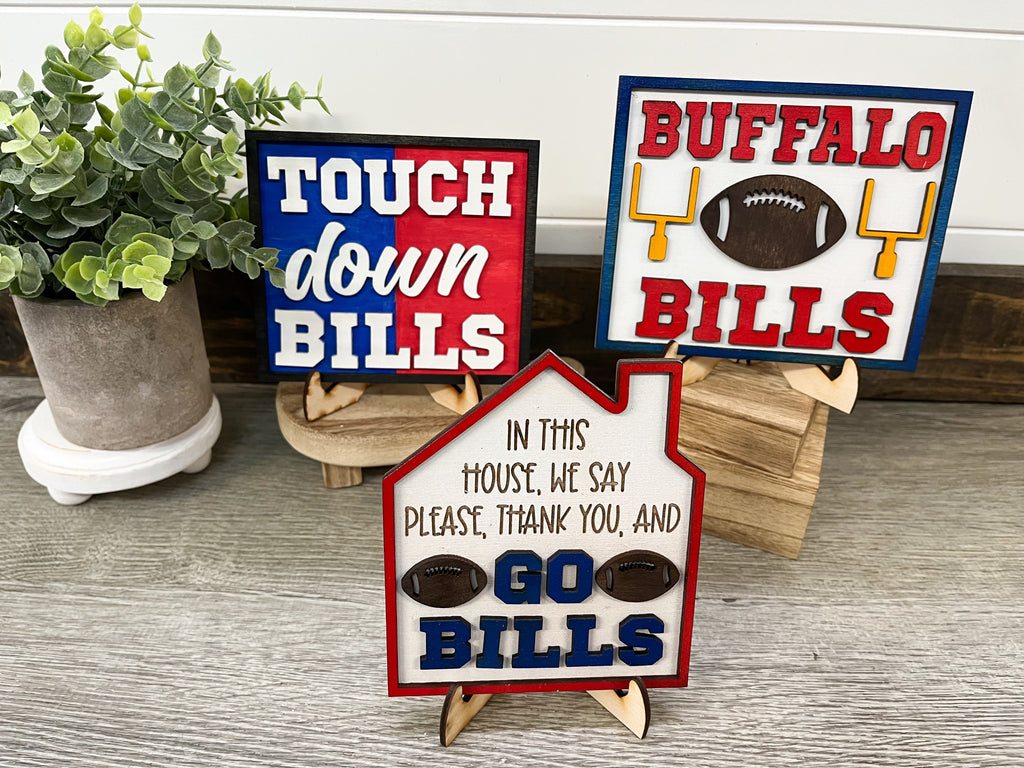 Buffalo Bills Mini Signs