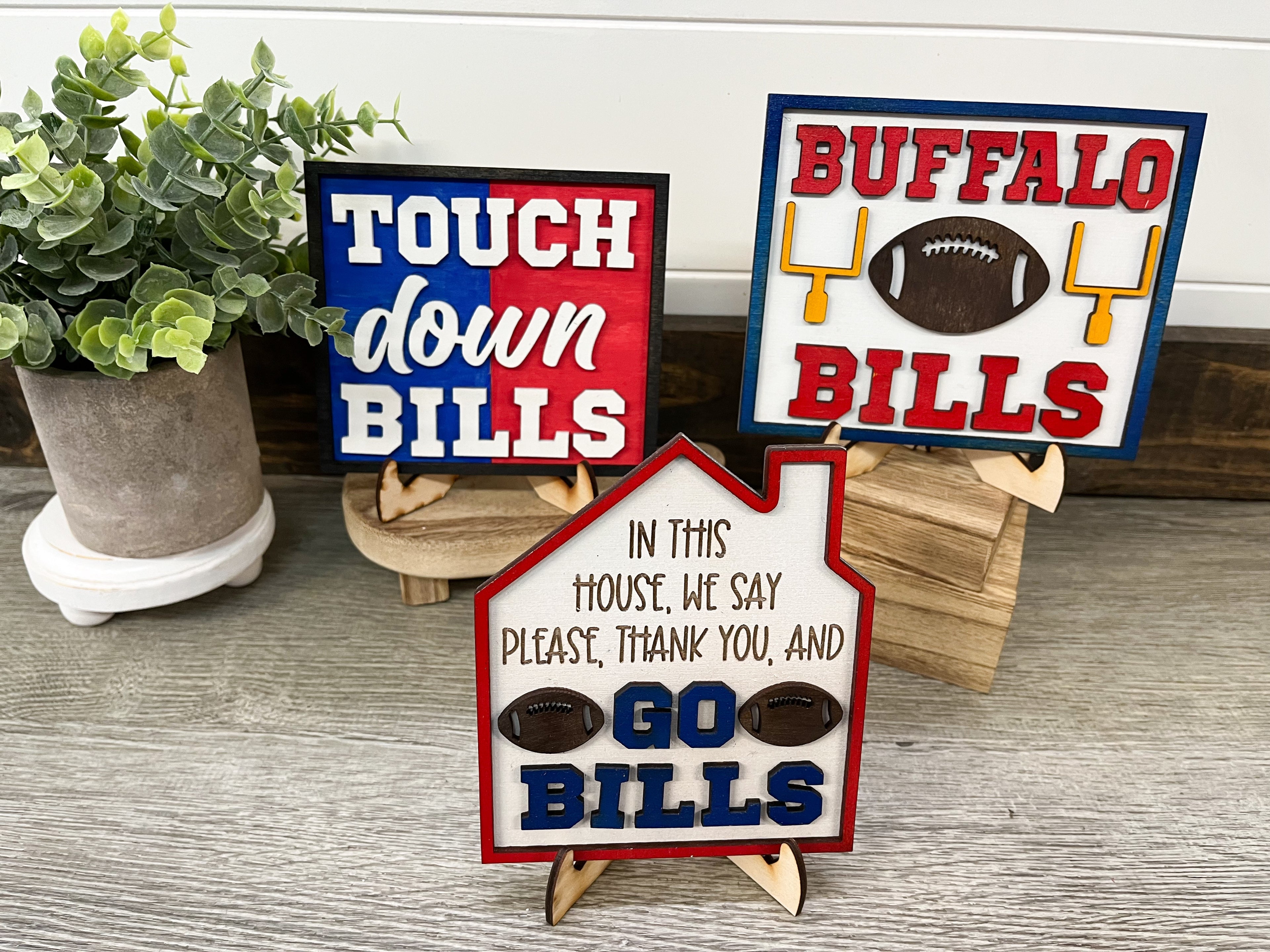 Buffalo Bills Mini Signs