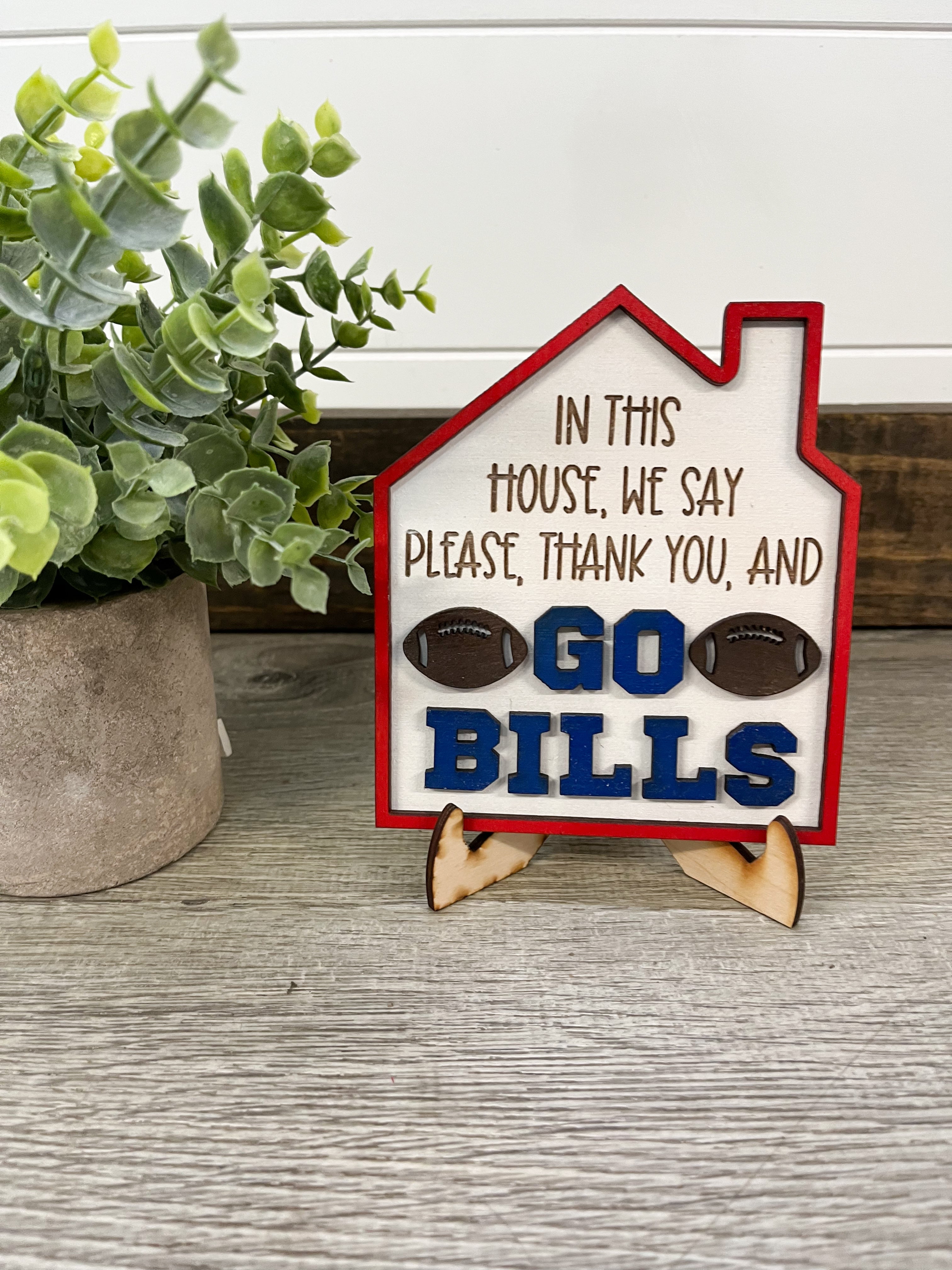 Buffalo Bills Mini Signs