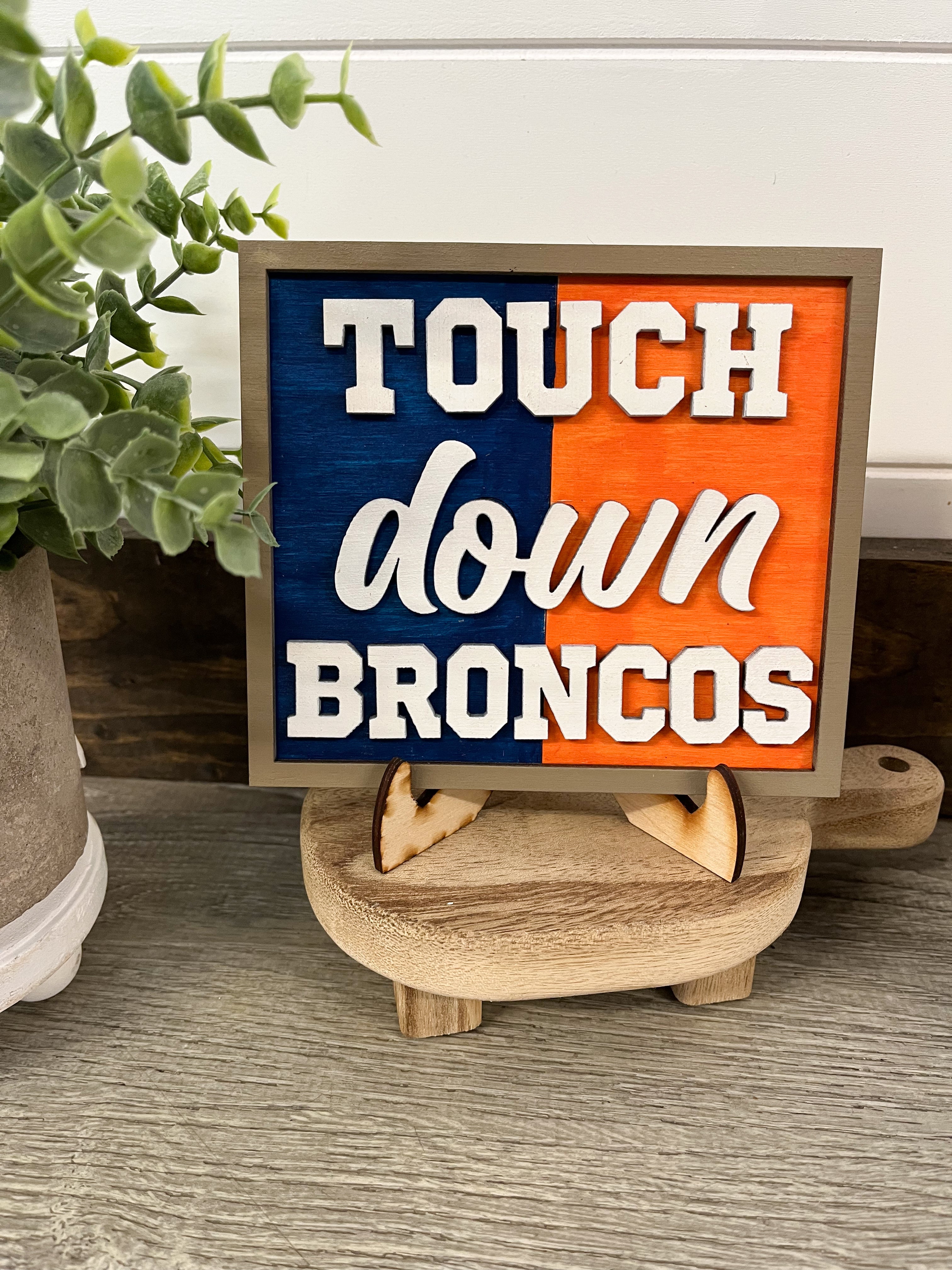 Denver Broncos Mini Signs