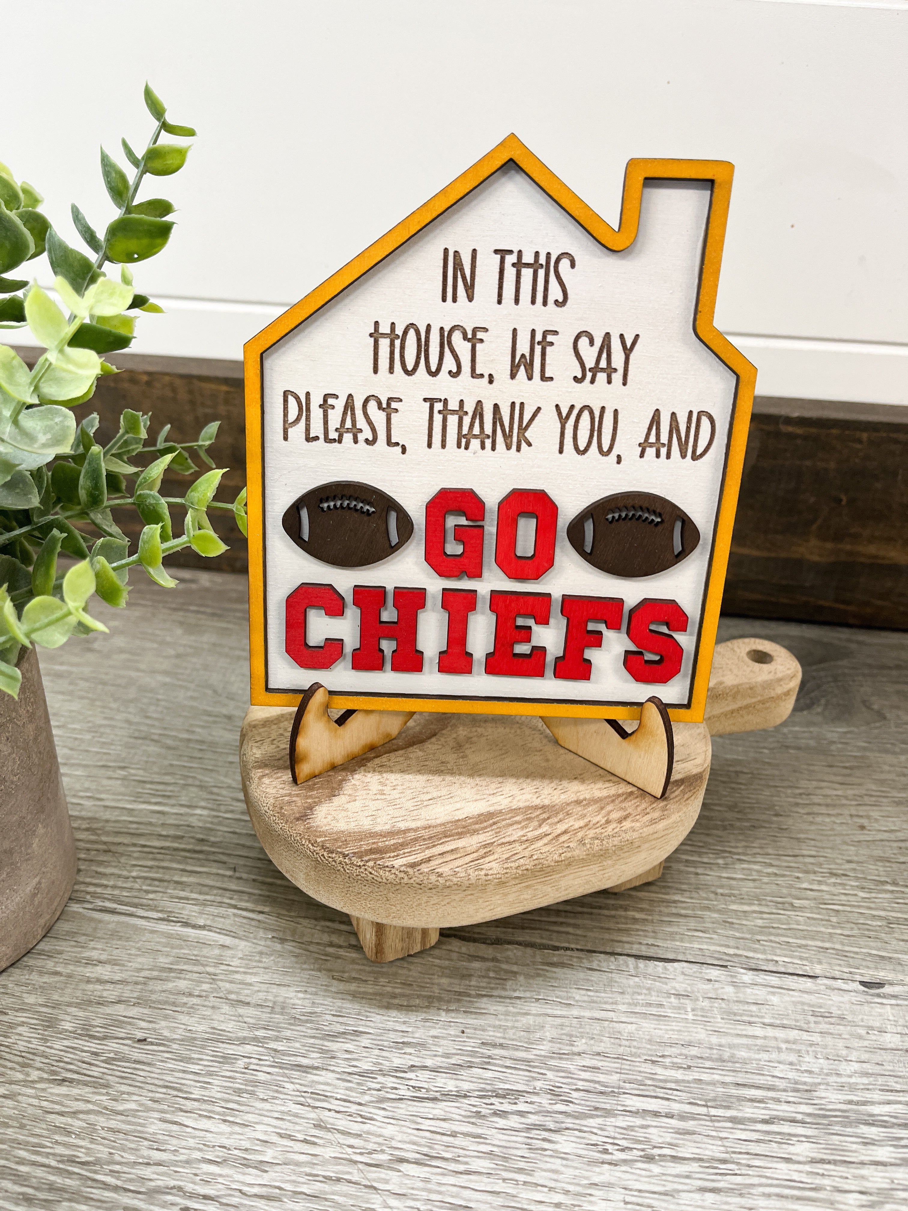 Kansas City Chiefs Mini Signs