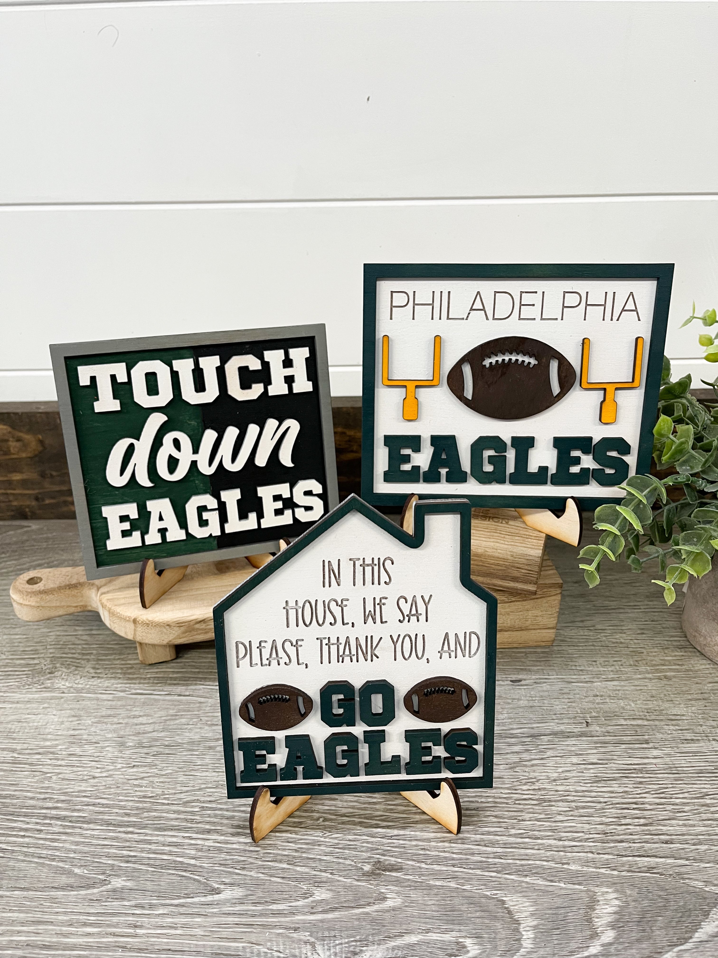 Philadelphia Eagles Mini Signs