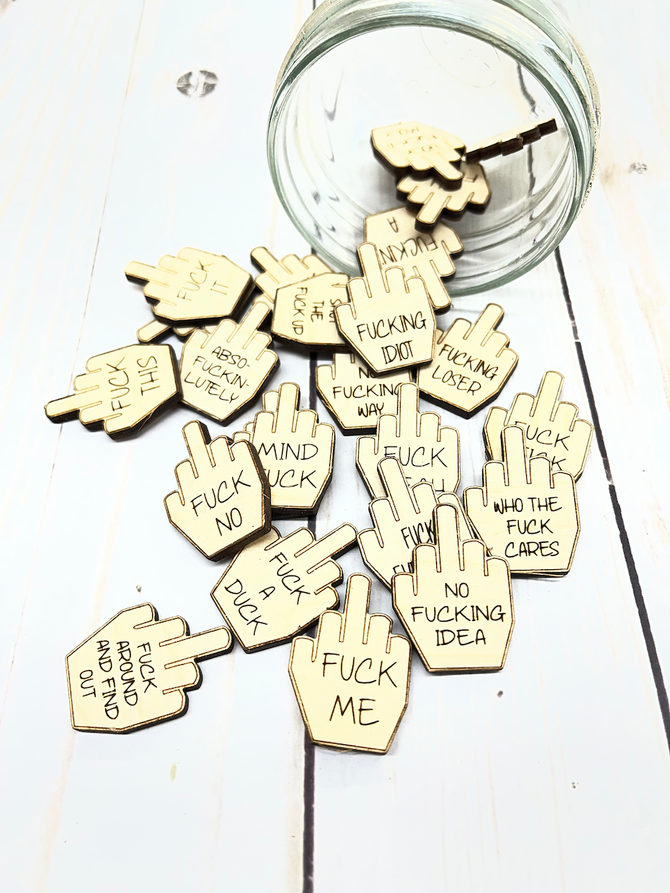 Fuck Everything Tokens Jar