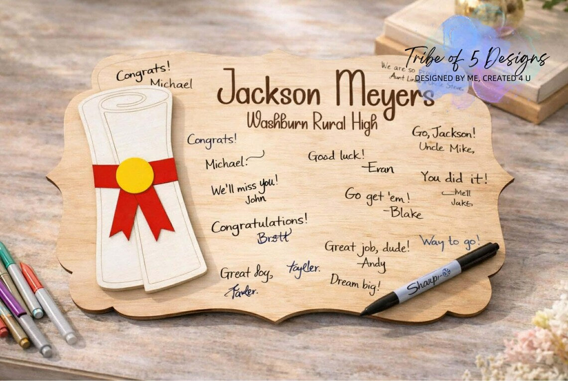 Graduate Senior Autograph Sign