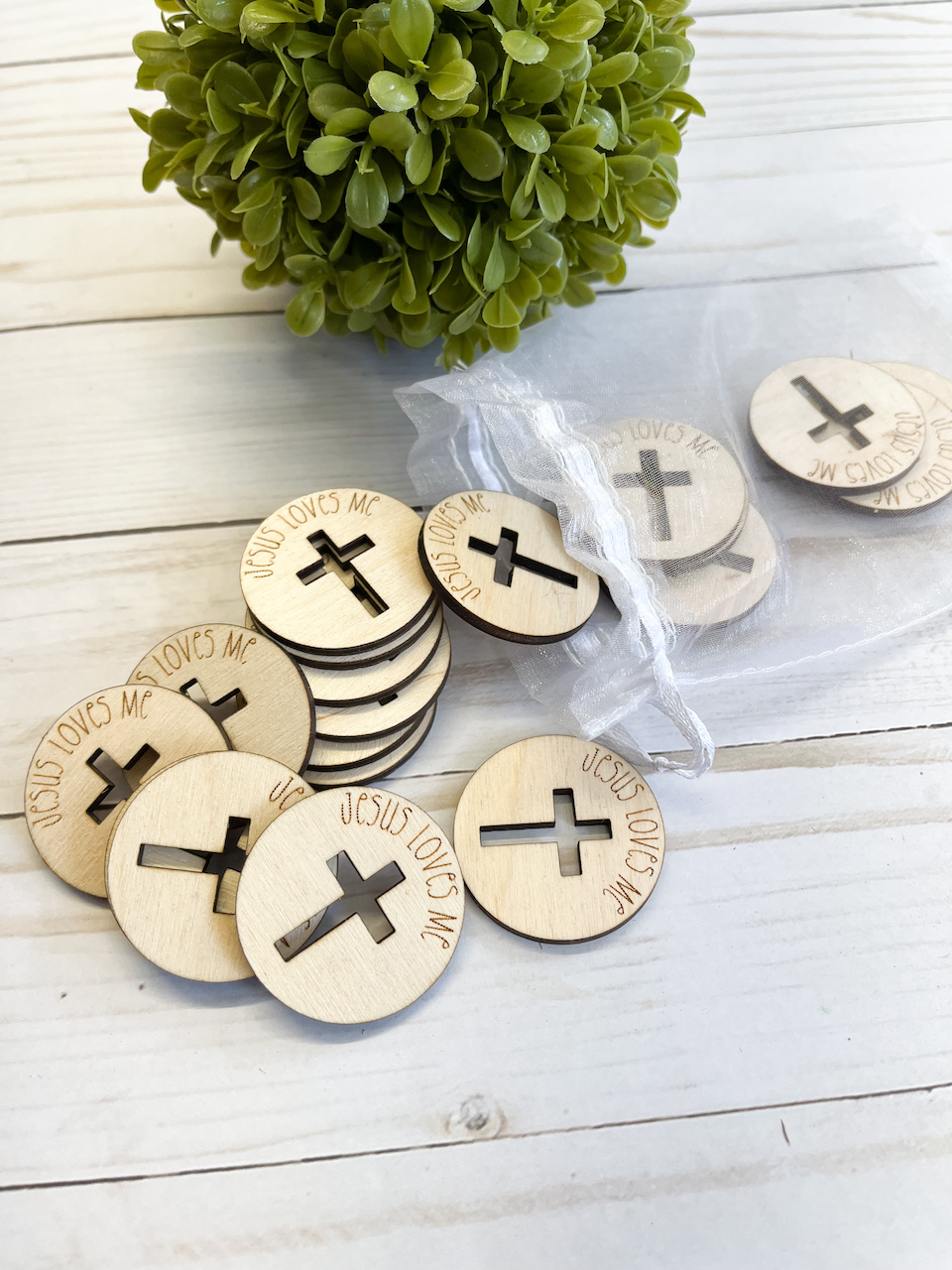 Jesus Loves Me Tokens