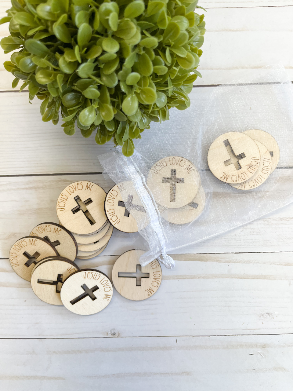 Jesus Loves Me Tokens