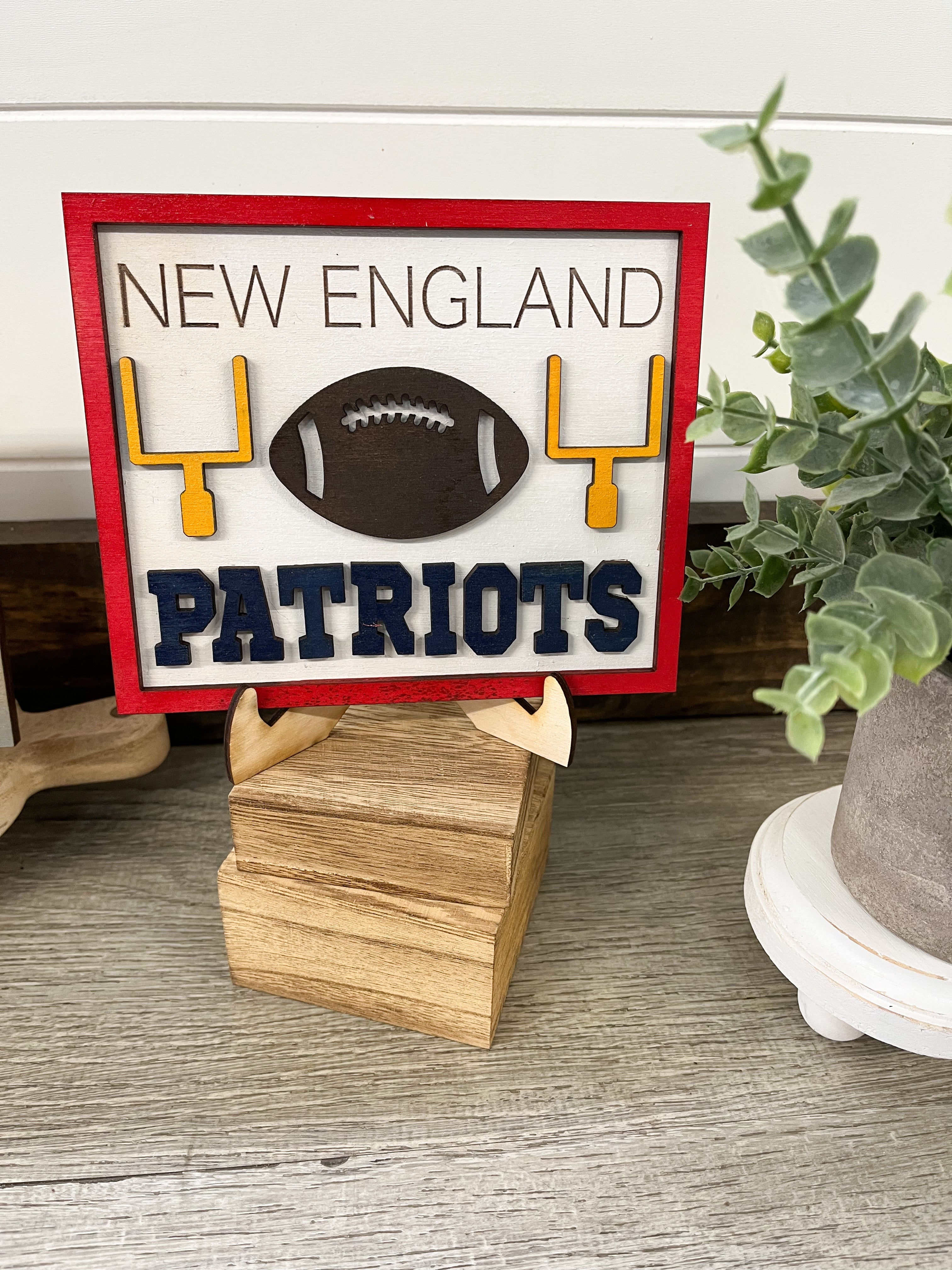 New England Patriots Mini Signs