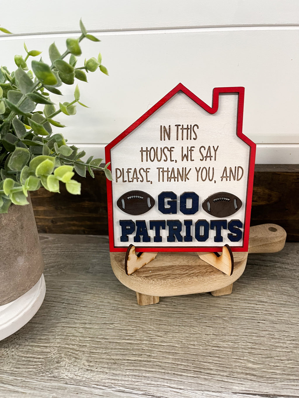 New England Patriots Mini Signs