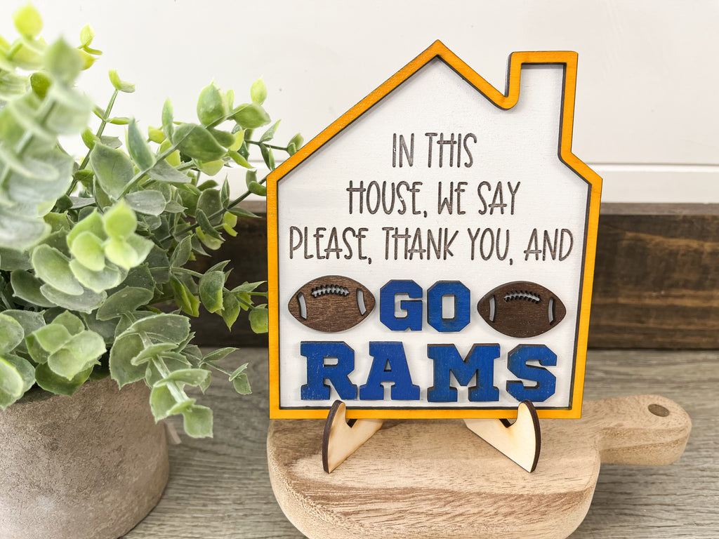 Los Angeles Rams Mini Signs