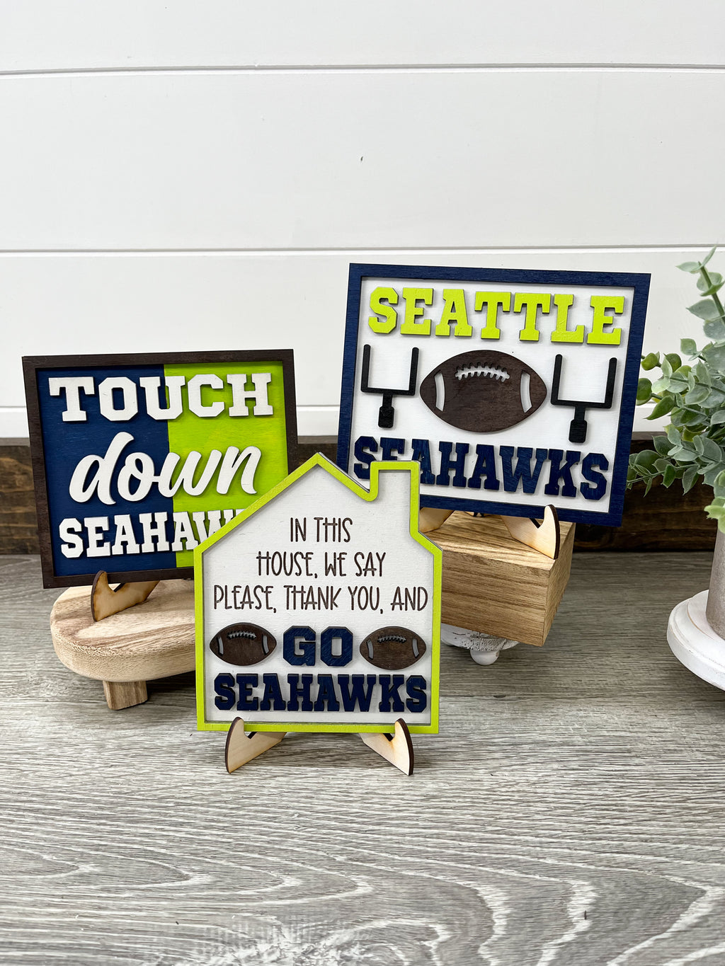 Seattle Seahawks Mini Signs
