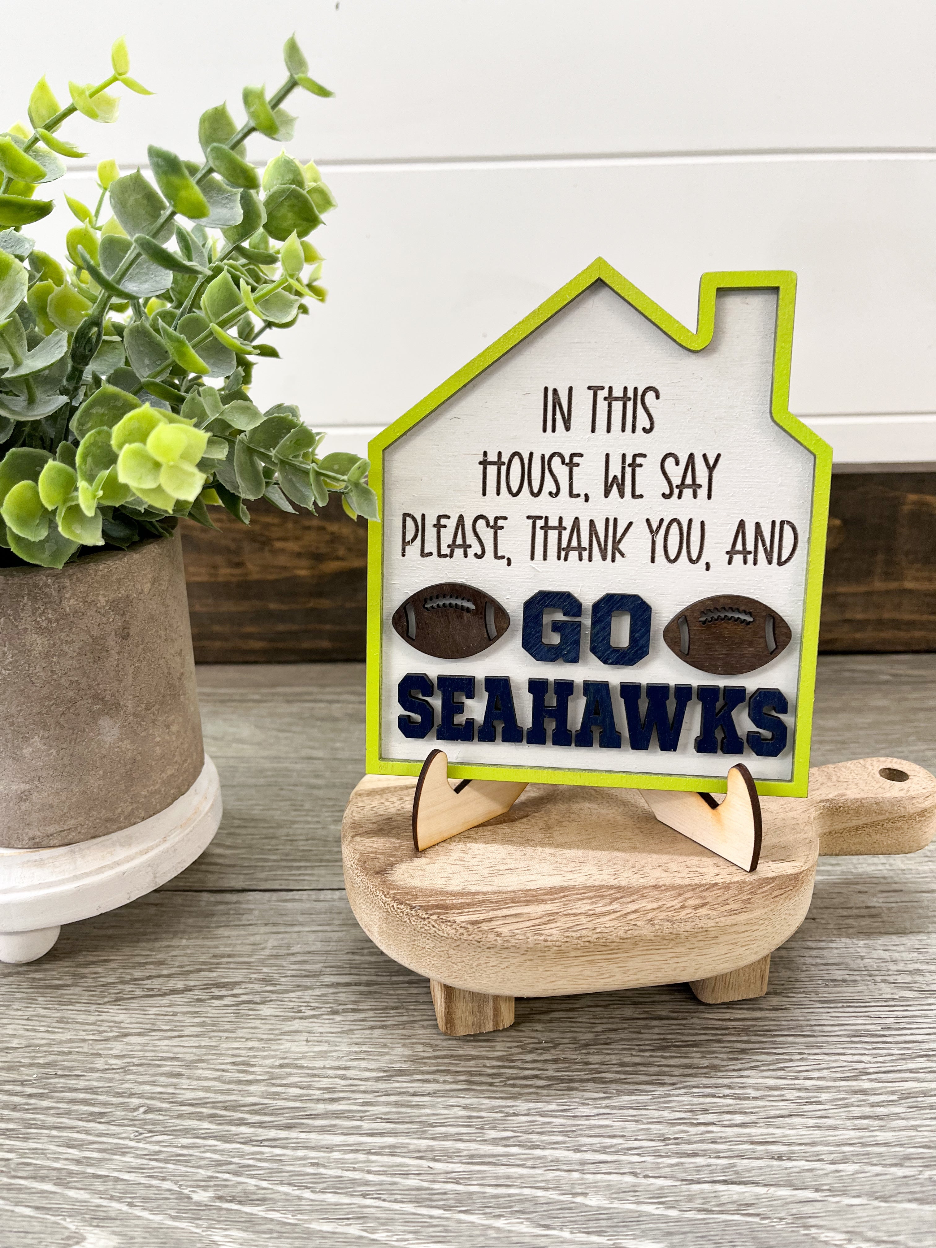 Seattle Seahawks Mini Signs